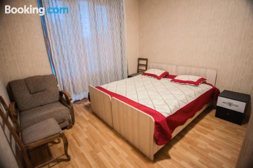 Convenient one bedroom apartment with terrace and internet.