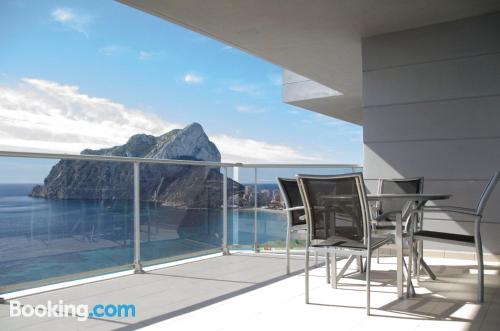 Ferienwohnung mit Terrasse. In Calpe