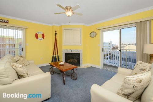 Apartamento em Ocean City. Ar condicionado!