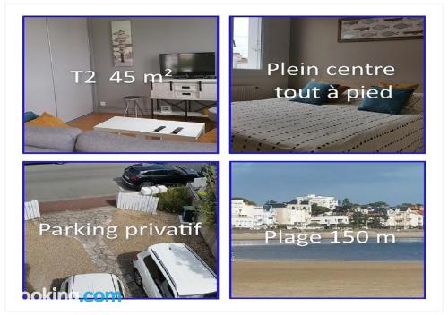 One bedroom apartment apartment in Royan with terrace.