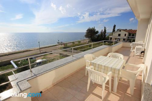 One bedroom apartment in Novalja with terrace