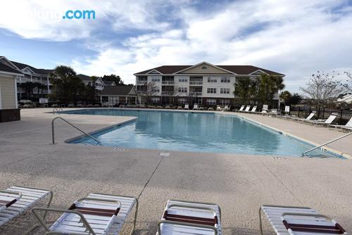 Appartement avec piscine à North Myrtle Beach.