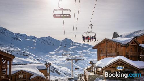 Pequeno apartamento em Val Thorens