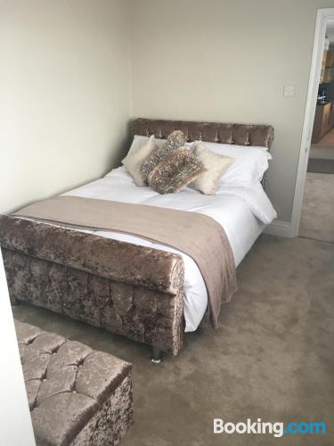 One bedroom apartment in Cleethorpes with heat