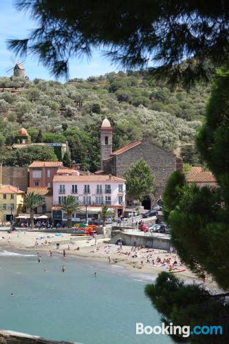 Em boa posição e terraço em Collioure, ideal para duas pessoas