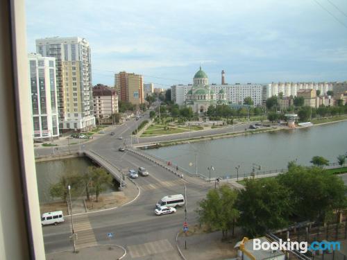Amplio apartamento de tres dormitorios en Astrakhan