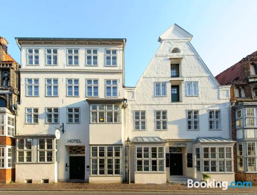 Klein Wohnung in Lüneburg. Balkon!