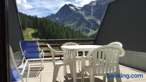 1 bedroom apartment in Breuil-Cervinia with terrace