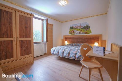 Great location in San Martino Di Castrozza. Homey!