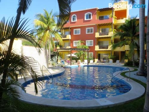 Appartement de 100m2 à Santa Cruz Huatulco. Terrasse!