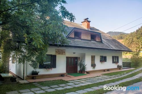 Klein Ferienwohnung in Škofja Loka. Haustier erlaubt