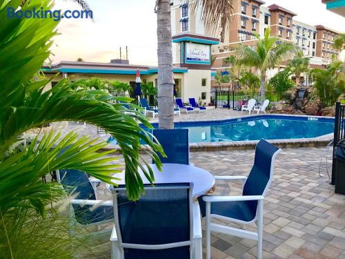 Zona inmejorable y terraza en Clearwater Beach perfecto dos personas