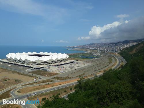 Apartamento com terraço em Trabzon.