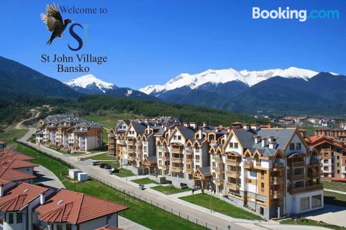 Apartamento de 40m2 em Bansko, perfeito para 2 pessoas.