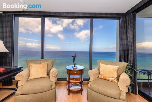 Lahaina apartment with swimming pool.