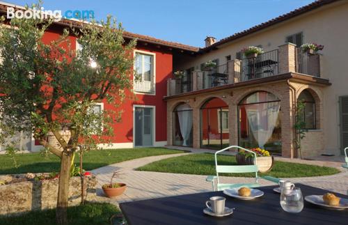 Apartment for two in Vignale Monferrato with terrace and wifi.