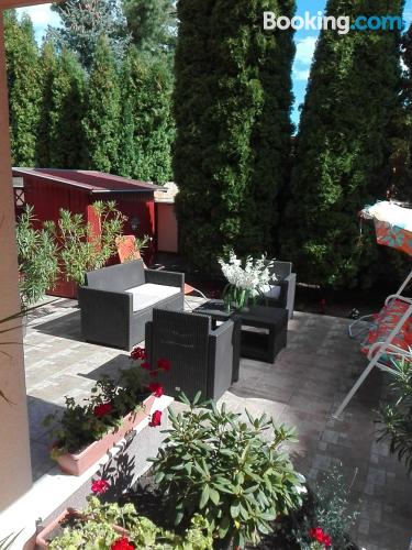 Appartement avec terrasse. Parfait pour 5 personnes ou plus