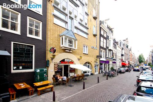 21m2 place in Amsterdam. Central location, internet