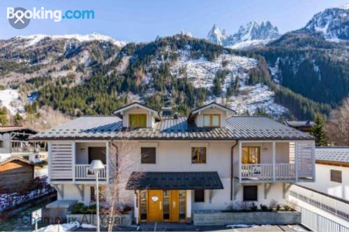 Chamonix from your window! with internet and terrace.