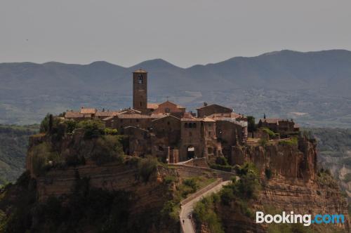 Appartement met Wifi. Bagnoregio vanuit uw raam!