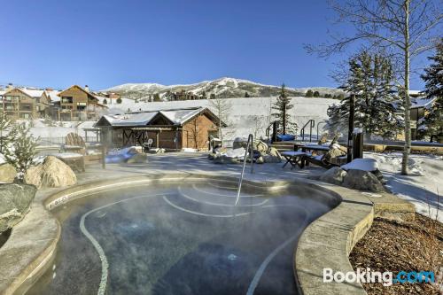 Pratique appartement d'une pièce. À Steamboat Springs.