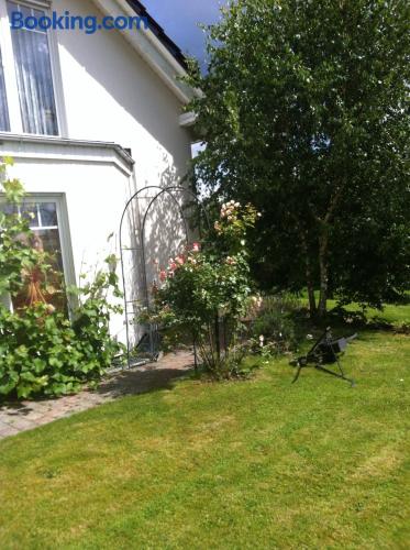 Ferienwohnung mit Terrasse. Heizung