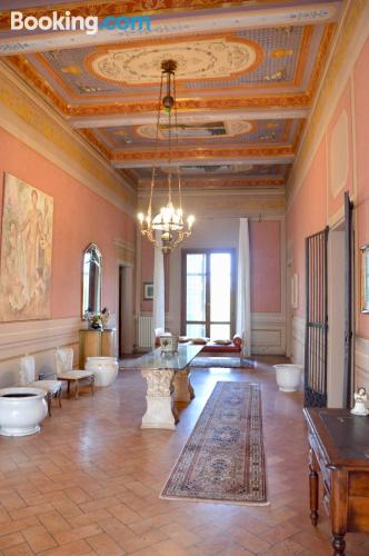 Home for two people in Castelfranco Emilia with heating and wifi