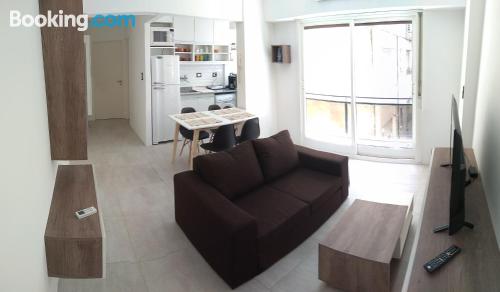 Apartamento com ar. Internet!