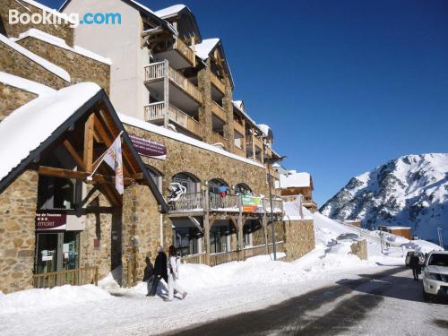 Appartement à La Mongie. Pour couples.