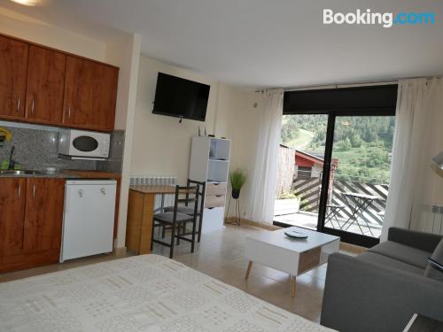 1 bedroom apartment in El Tarter with wifi and terrace