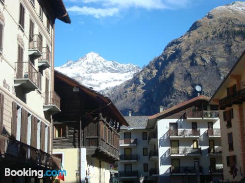 Amazing location in Alagna Valsesia with wifi