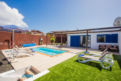 Apartamento con piscina en Playa Blanca