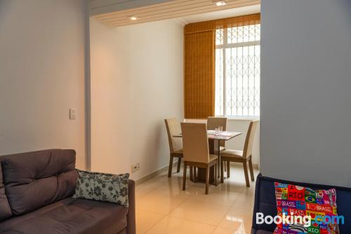 1 bedroom apartment place in Rio de Janeiro with internet.
