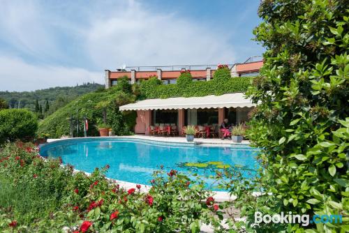 Ferienwohnung mit pool. Balkon!