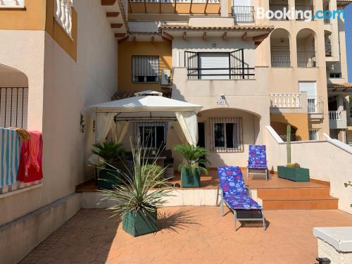 Apartamento com terraço em Orihuela.