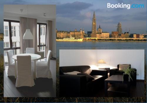 One bedroom apartment in Antwerp. Good choice!