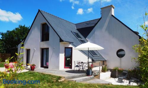 Ferienwohnung mit Terrasse. In Trégunc