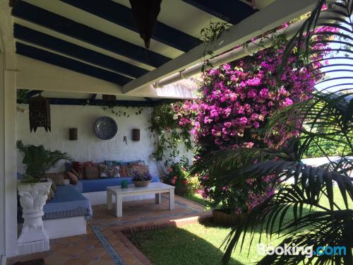 1 bedroom apartment home in Marbella with terrace and swimming pool.