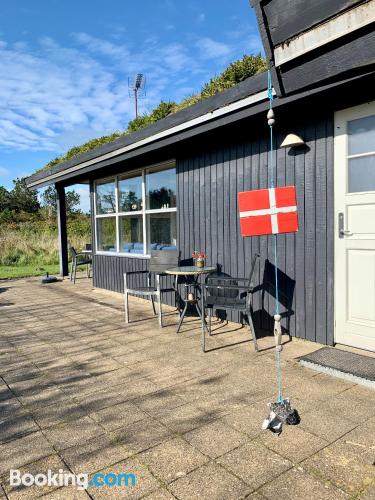 Appartement 68m2 in Hirtshals. Zwembad en terras!