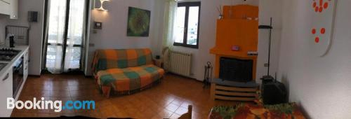 Apartamento para famílias em Piazzatorre. 40m2!