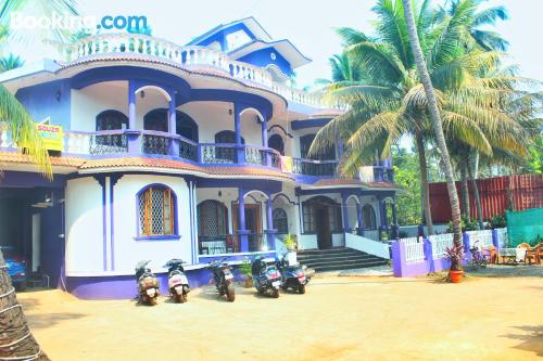 Best location in Calangute with terrace!.