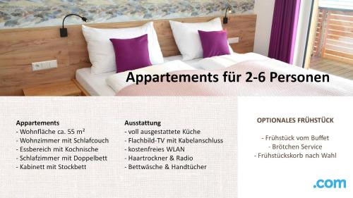 Appartement de 55m2 à Weisspriach. Wifi et terrasse.