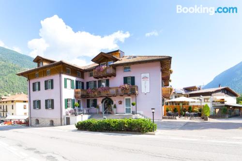 Wohnung für Familien in Zentrum. Internet und Balkon