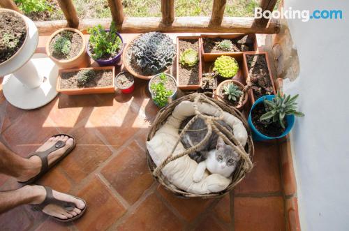 Piccolo appartamento a Barichara. Terrazza e Wifi