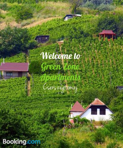 Home with wifi in amazing location of Cserszegtomaj