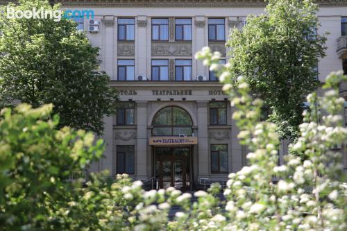 Pratique appartement pour deux personnes. À Zaporozhye