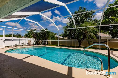 Ferienwohnung mit pool, ideal für familien.