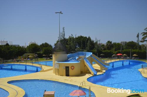 Terrace and wifi place in Benalmadena with air