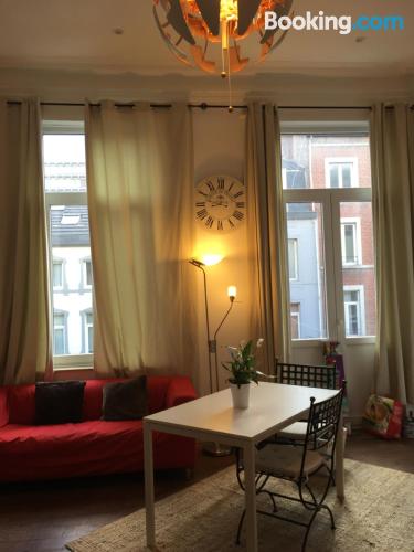 Apartamento de un dormitório em Liege, perfeito para 2 pessoas