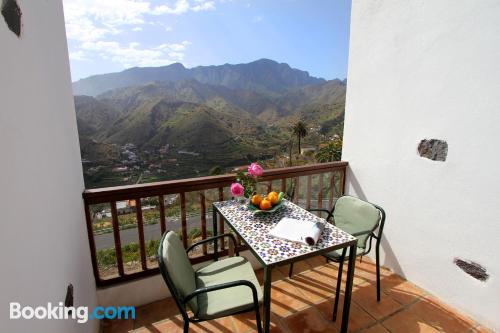 Cómodo apartamento de dos habitaciones en Hermigua